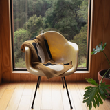 "Equinox" Recycled Cotton Throw by Happy Habitat Throw Blankets Happy Habitat