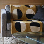 "Equinox" Recycled Cotton Throw by Happy Habitat Throw Blankets Happy Habitat