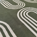 "78th St" Recycled Cotton Throw by Happy Habitat Blankets Happy Habitat