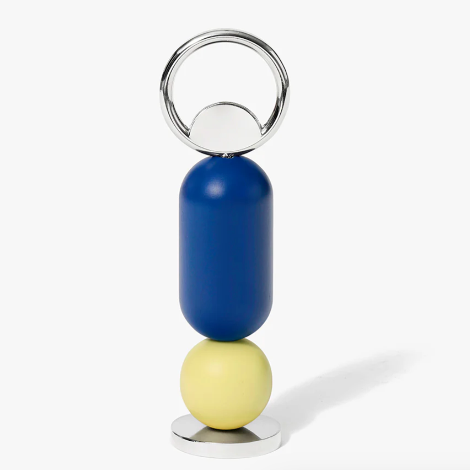 Abaco Bottle Opener by Joe Doucet for Areaware Bottle Opener areaware Blue/Yellow