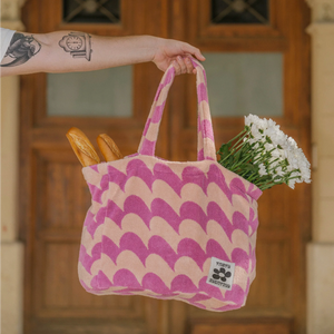 Towel Bag by Tarta Gelatina Bags + Wallets TARTA GELATINA Brisa - Pinks
