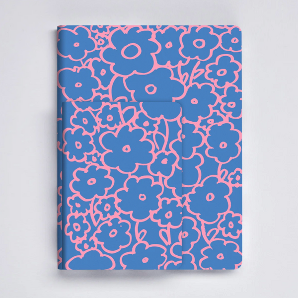 "Flower Power" Graphic Notebook by Nuuna notebook NUUNA Large - 256 pages