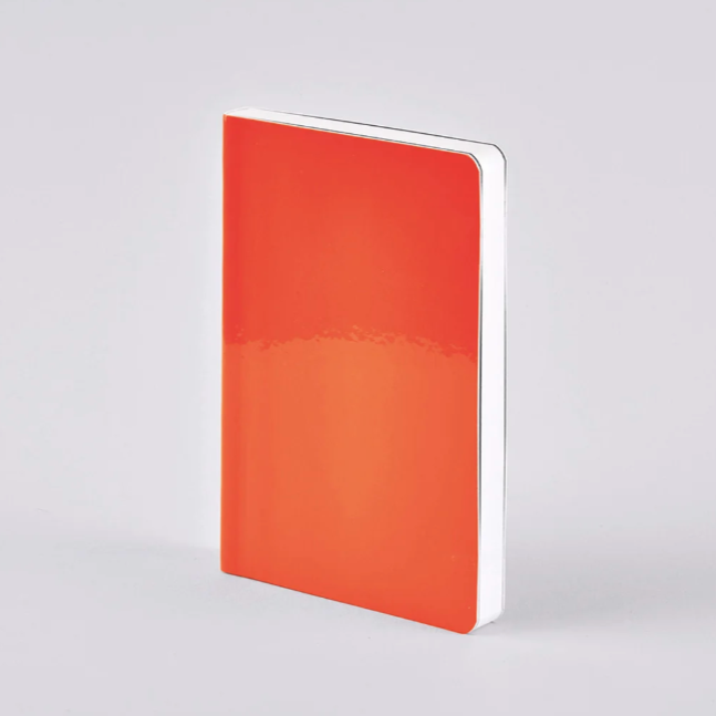 Neon Vinyl Notebooks by Nuuna notebook NUUNA Neon Orange