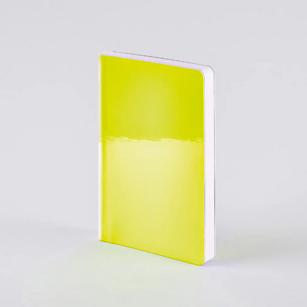 Neon Vinyl Notebooks by Nuuna notebook NUUNA Neon Yellow