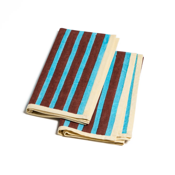 Block Striped Napkins by Yod and Co. dinner napkins yod and co