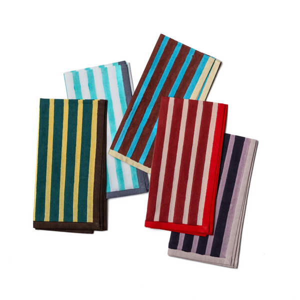 Block Striped Napkins by Yod and Co. dinner napkins yod and co
