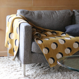 "Eclipse" Recycled Cotton Throw by Happy Habitat Throw Blankets Happy Habitat