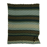 "Pattern #2" Recycled Cotton Throw by Happy Habitat Throw Blankets Happy Habitat