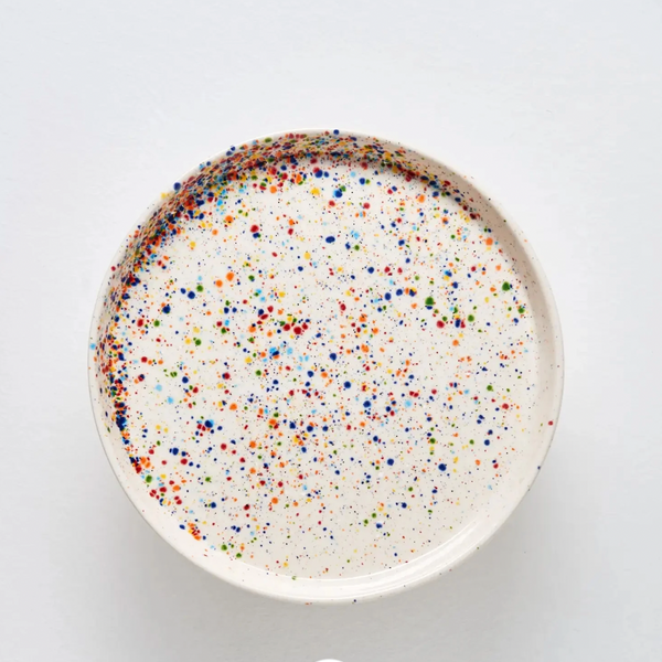 Speckled Ceramic Cake Stand by Egg Back Home