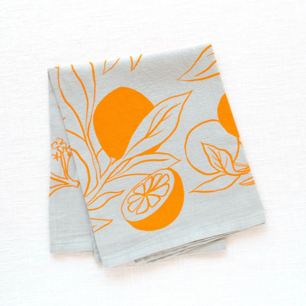 Printed Linen Napkin Set by Elana Gabrielle napkins Elana Gabrielle