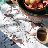 Printed Linen Napkin Set by Elana Gabrielle napkins Elana Gabrielle