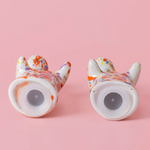 Salt + Pepper Shaker Ghosts by Tierra Cocida Salt and Pepper Shaker tierra cocida