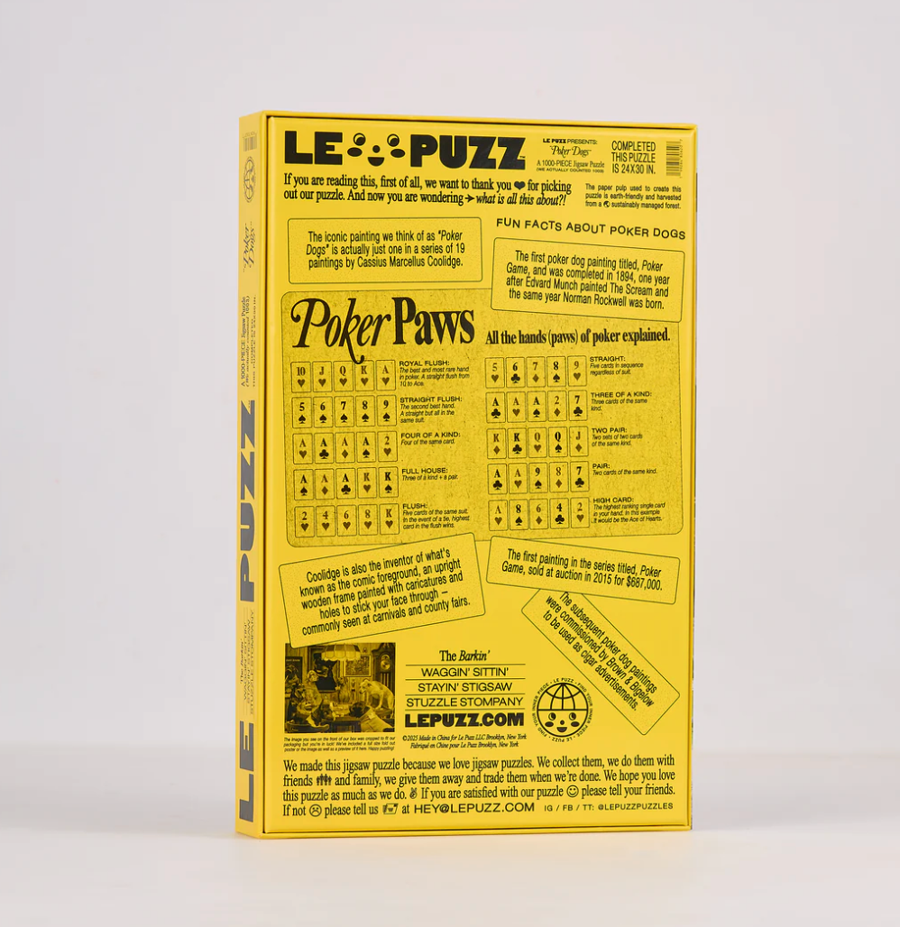 Le Puzz 1000 Piece Puzzle Jigsaw Puzzles le puzz