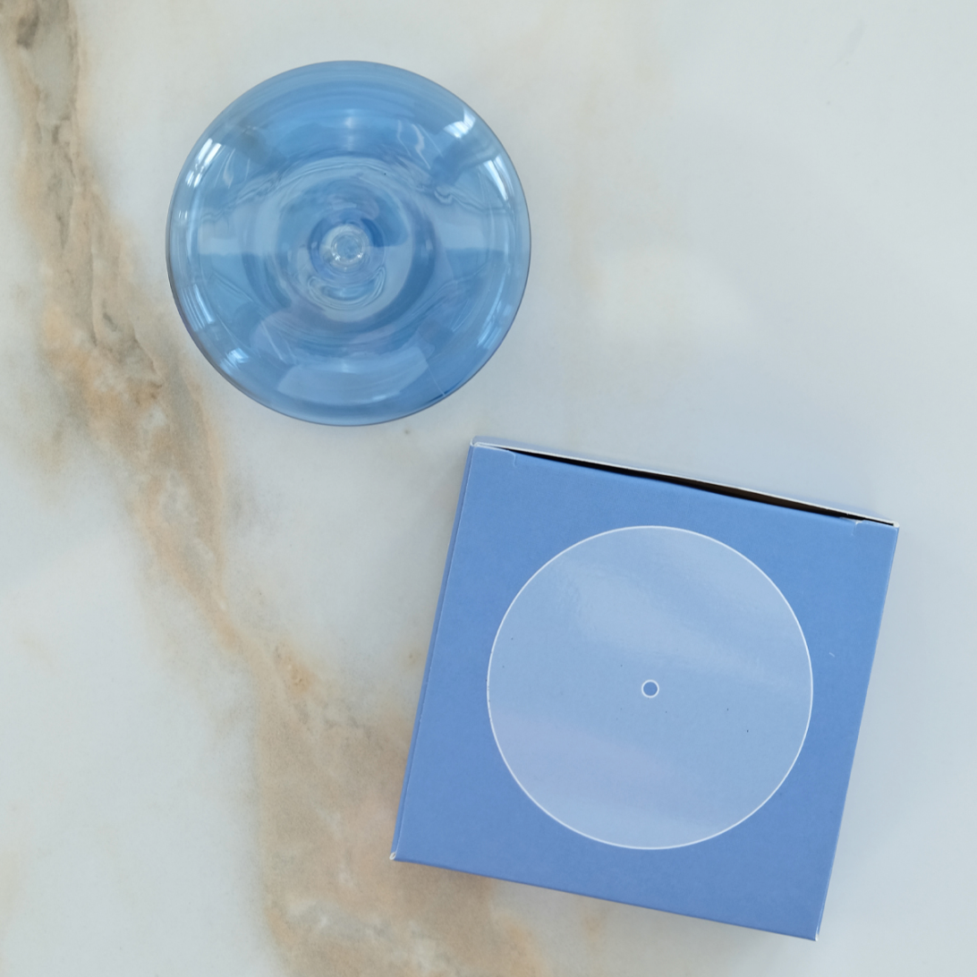 Bubble Incense Holder by Botanica INCENSE HOLDER BOTANICA Translucent: Blue Moon