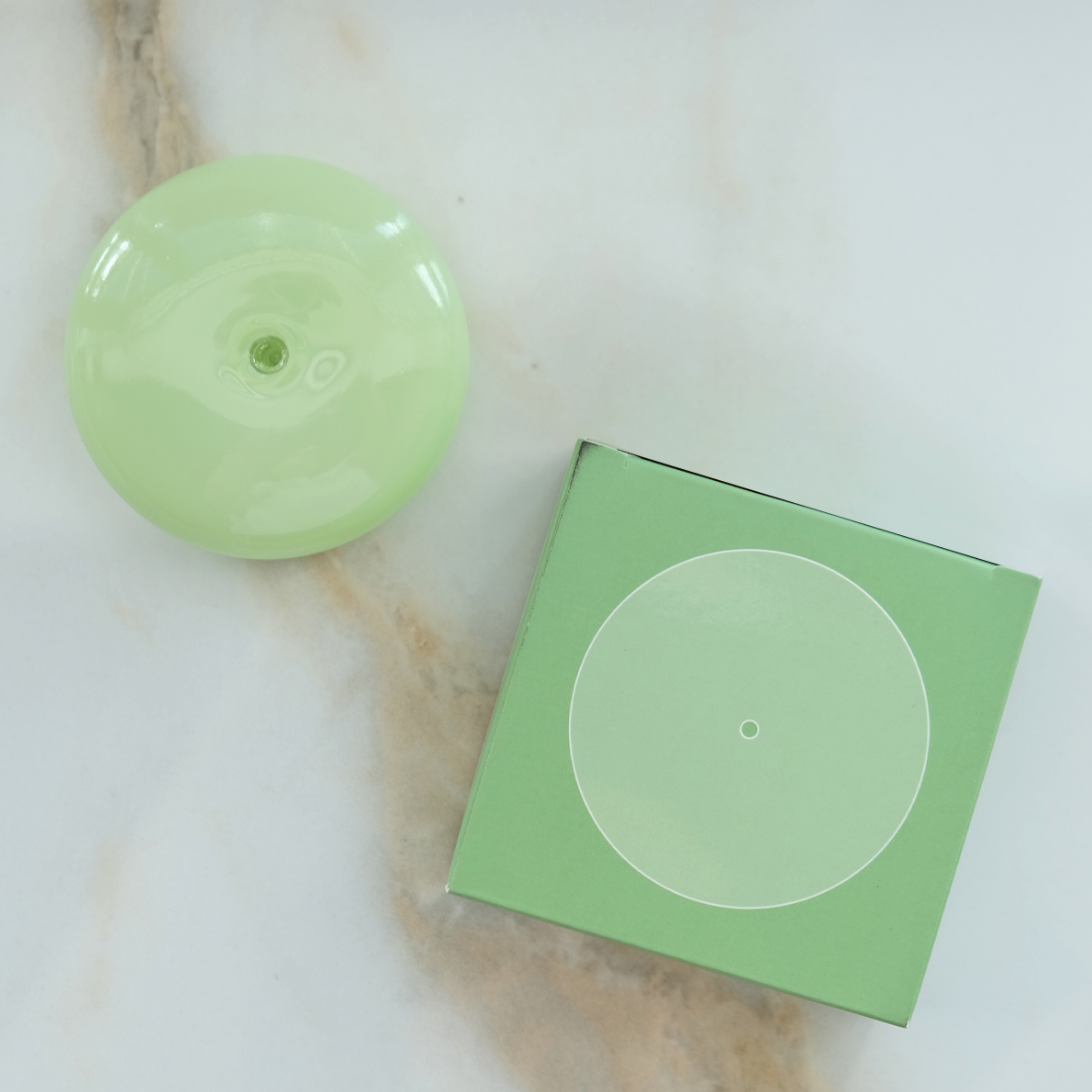 Bubble Incense Holder by Botanica INCENSE HOLDER BOTANICA Milk Glass: Jade