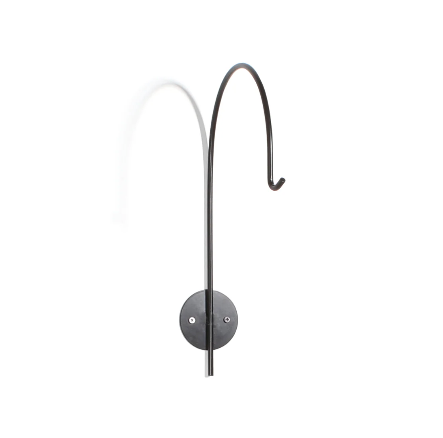 Wall Planter Hook by New Made LA Pots & Planters CANDID HOME Black