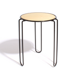 Wire Frame Stool by New Made LA Pots & Planters New Made LA Black