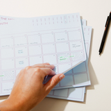 Monthly Desk Planner by Case Study