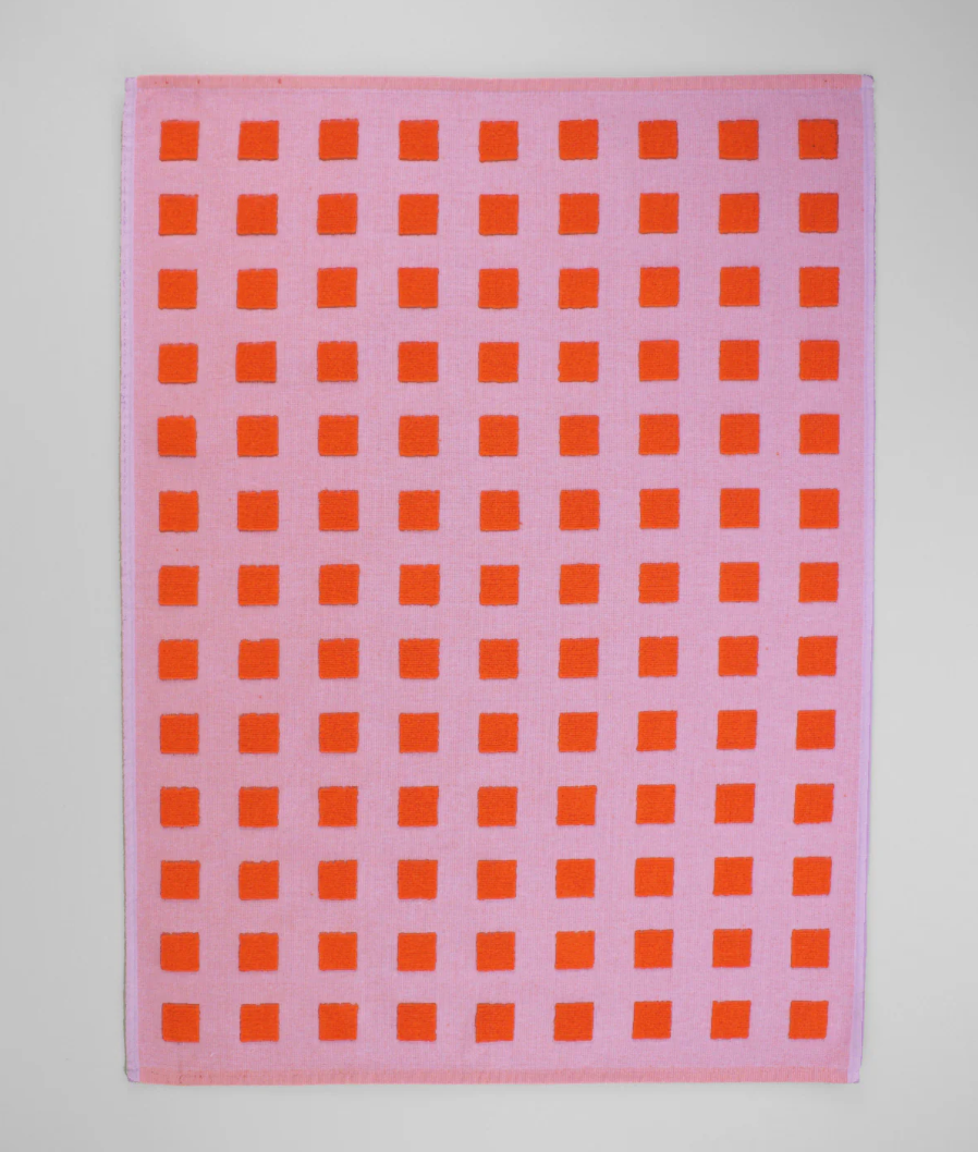 Squares Tea Towels - Kangan Arora for Wrap Magazine Towels CANDID HOME   