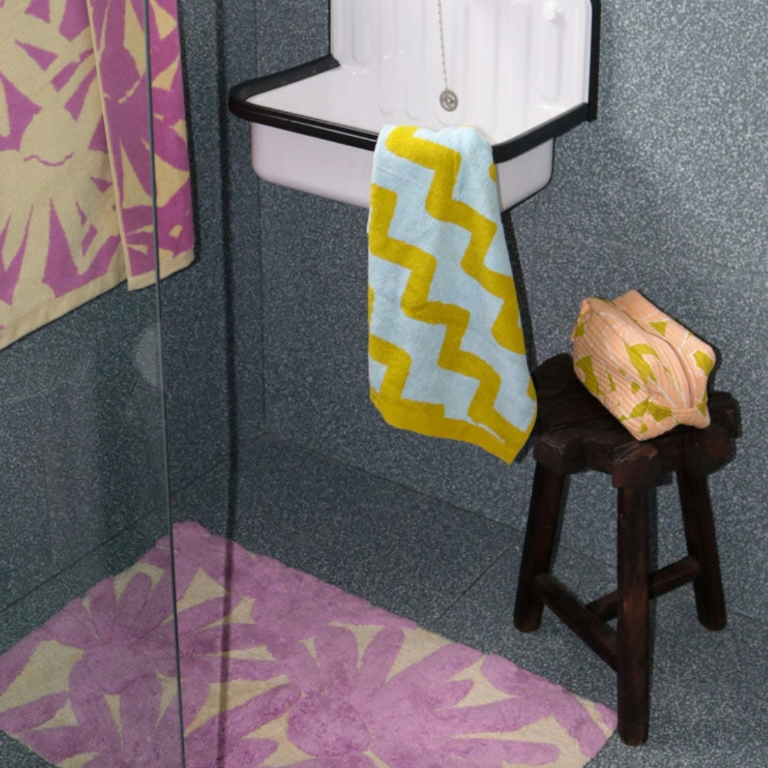 Margarita Bath Mat by Mosey Me Bath Mats & Rugs mosey me