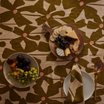 Olive Poppy Tablecloth by Mosey Me Tablecloth mosey me