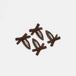 Bow Snap Clips by Chunks Hair Claws & Clips Chunks Brown