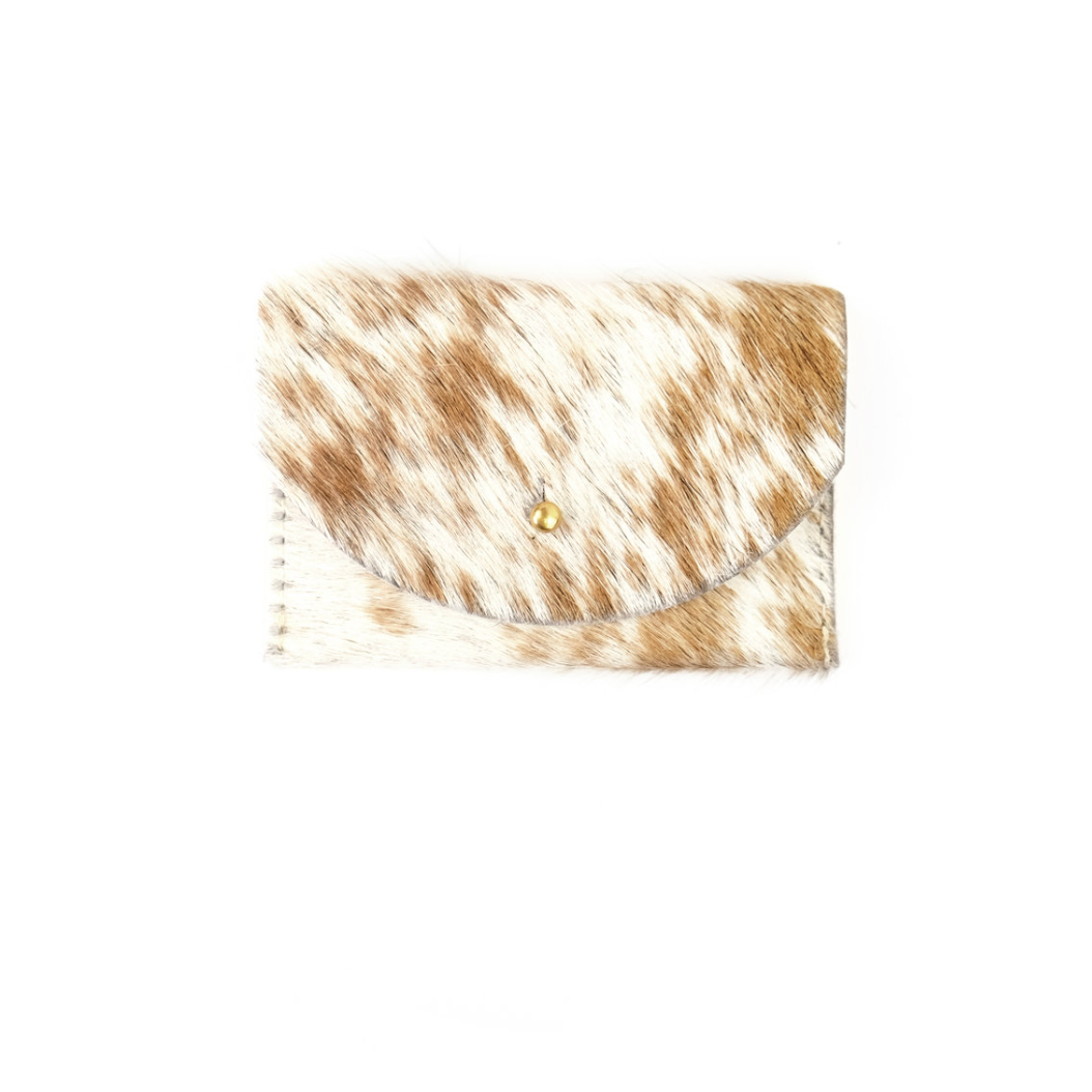 Leather Cardholder by Primecut cardholder PRIMECUT Caramel Speckled Cowhide
