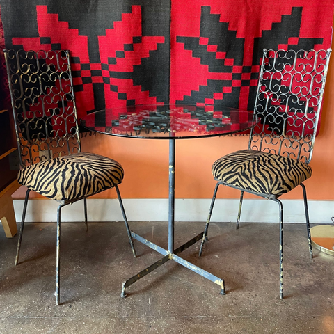 Mid-century Arthur Umanoff Cafe Table Set