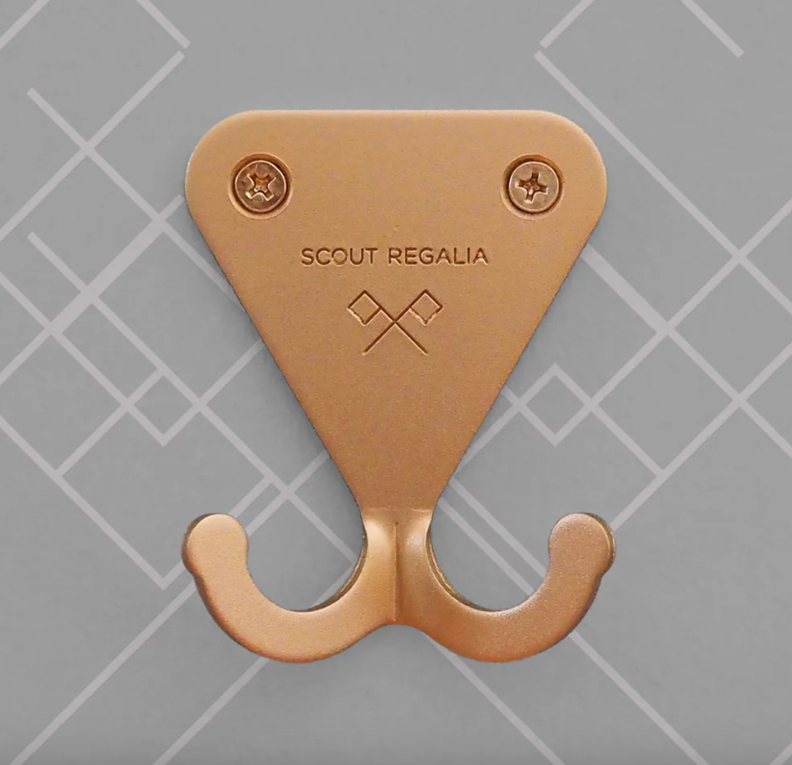Wall Hook by Scout Regalia wall hooks scout regalia Brass