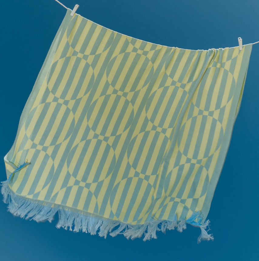 Beach Towel by Tarta Gelatina beach towel TARTA GELATINA BLUEBERRY LEMONADE
