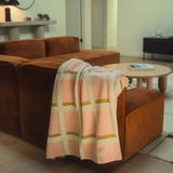 "Windowpane" Recycled Cotton Throw by Happy Habitat Throw Blankets Happy Habitat
