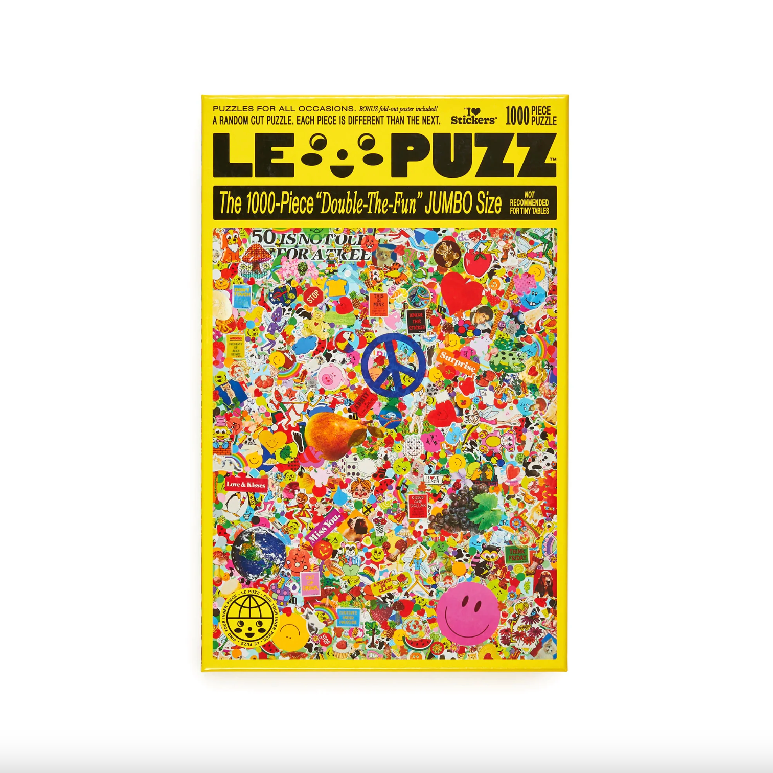 Le Puzz 1000 Piece Puzzle Jigsaw Puzzles le puzz I Love Stickers