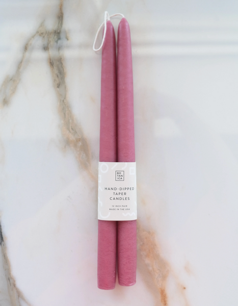 Botanica Taper Candles - Set of 2