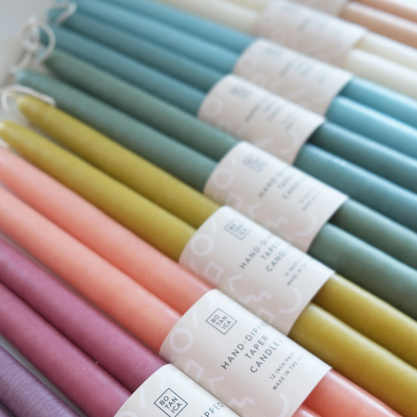 Botanica Taper Candles - Set of 2