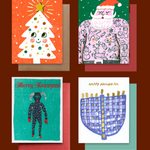 Hammerpress Holiday Cards greeting card CANDID HOME
