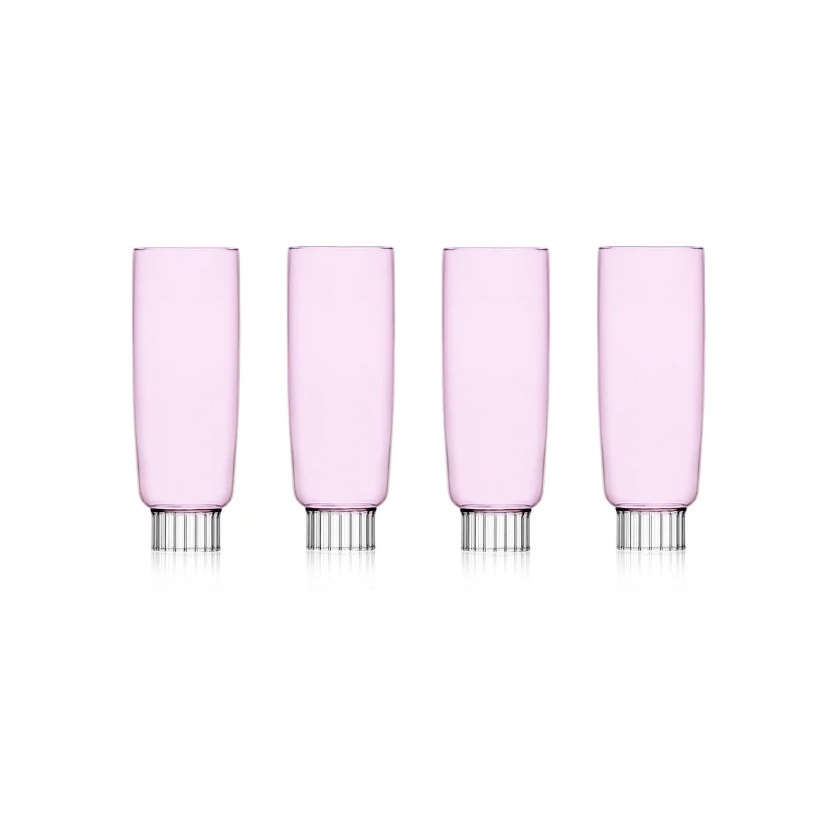 Sprezz Romantic Champagne Flutes - Set of 4 glassware sprezz