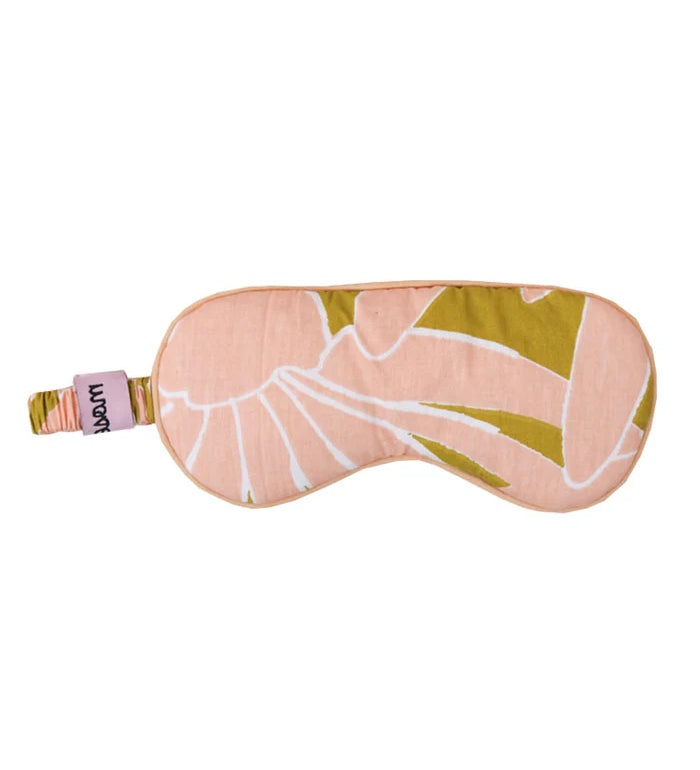 Cotton Eye Mask by Mosey Me eye mask CANDID HOME PEACH
