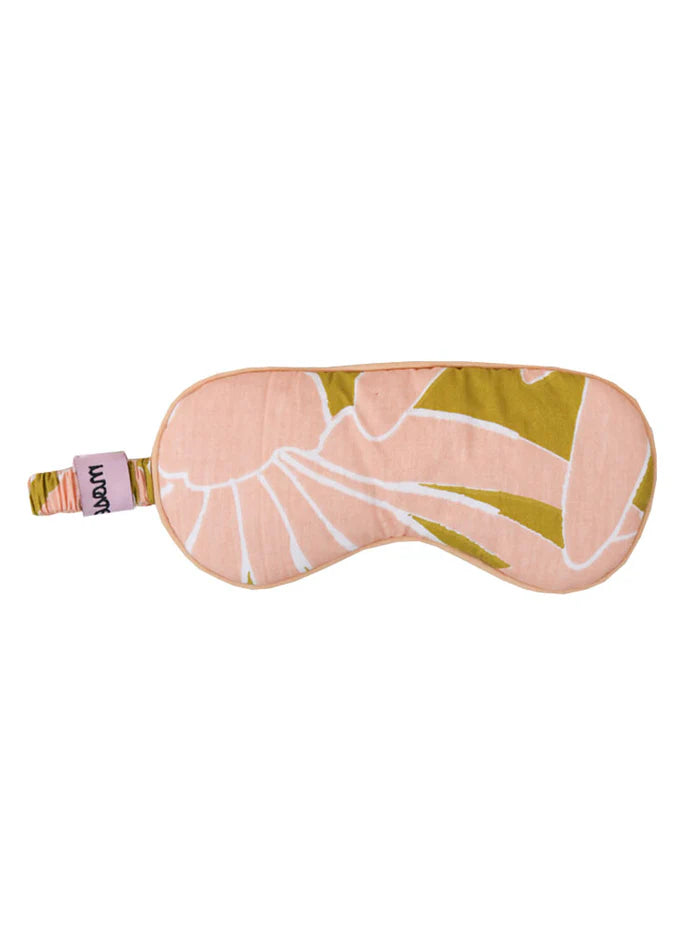 Cotton Eye Mask by Mosey Me eye mask CANDID HOME PEACH