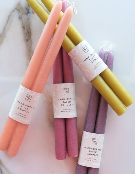 Botanica Taper Candles - Set of 2 Candles BOTANICA