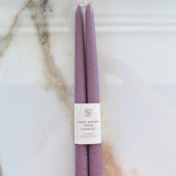 Botanica Taper Candles - Set of 2 Candles BOTANICA Amethyst - Purple