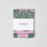 Tea Towels by Wrap Magazine tea towel Wrap Magazine Mushrooms: Green