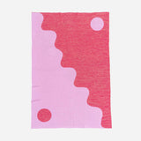 "Yin Yang Wave" Throw by Verloop Knits - 3 Colors Available Throw Blankets Verloop