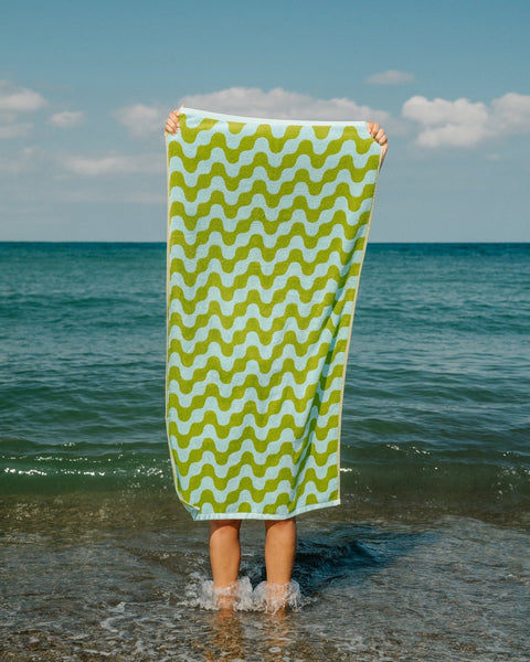 Algae Towels by Tarta Gelatina - Hand + Bath Available Towels TARTA GELATINA