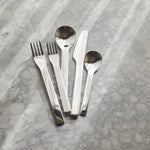 Flint Stainless Cutlery - Set of 5 by Aaron Probyn silverware aaron probyn
