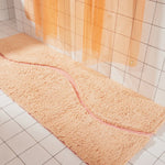 Atlas Cloud Bath Runner by Quiet Town - 56" x 22" Bath Mats & Rugs Quiet Town peach
