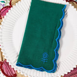 Icon Linen Dinner Napkins - Set of 6 - by Furbish Studio napkins furbish