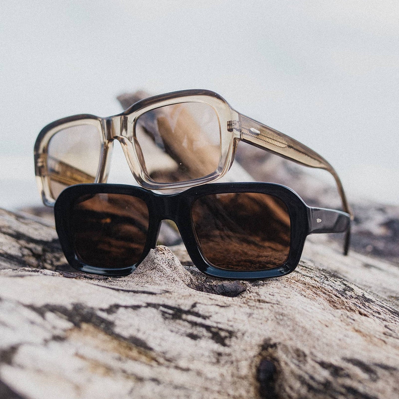 The Bikini Vision II in Black Moondust Bio / Desert Sunglasses crap