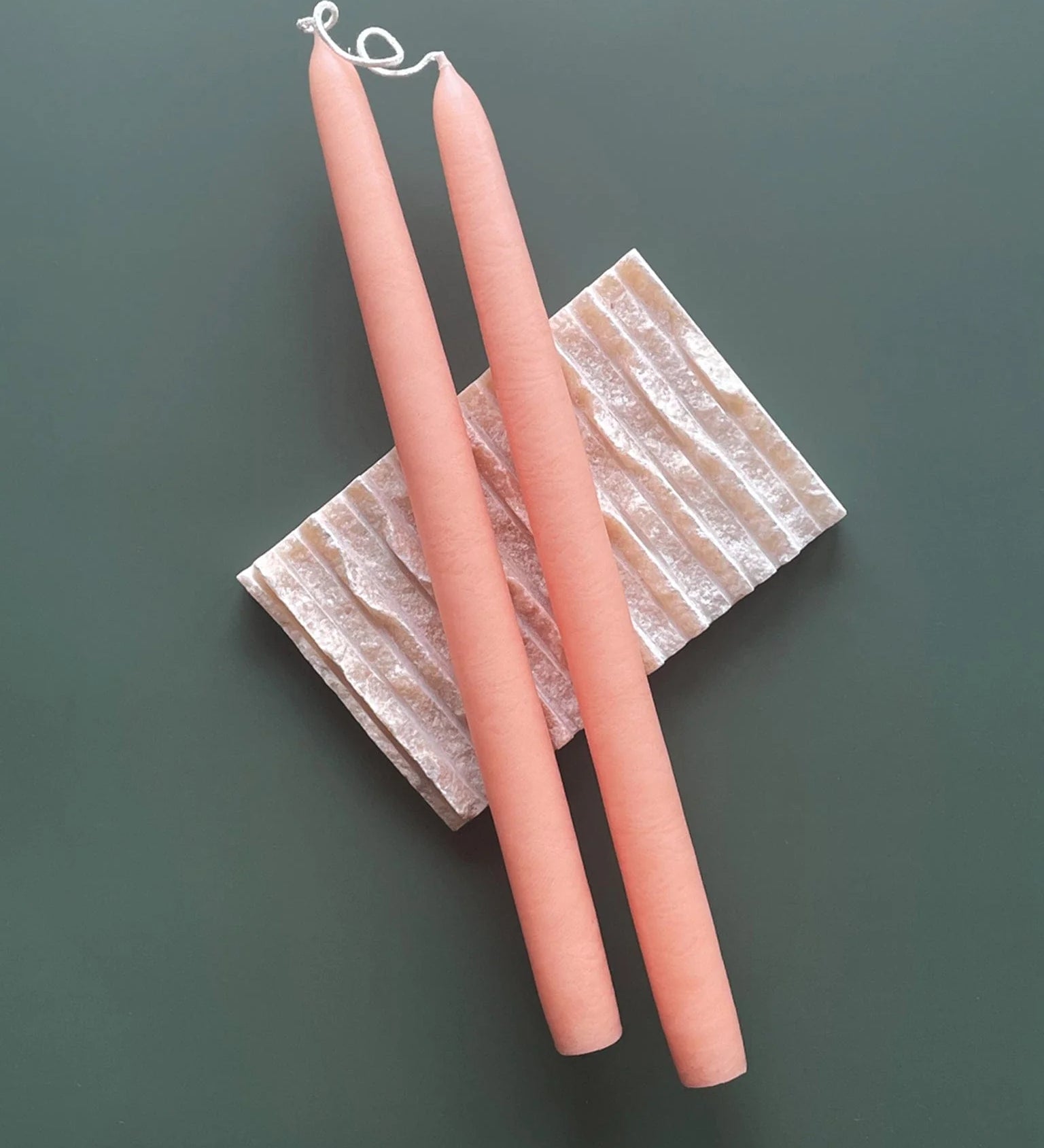 Botanica Taper Candles - Set of 2 Candles BOTANICA Shell Pink - Light Pink