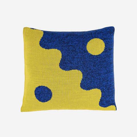Yin Yang Pillow Cover by Verloop - 3 Colors Available Pillowcases & Shams Verloop golden olive + navy
