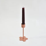 Daisy Single Candlestick by Boonies candleholder boonies Desert Rose  
